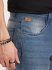 Faded Loose Fit Denim Jeans | Light Blue