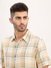 Slim Fit Checkered Shirt | Multicolor