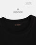 Core Basics Regular Fit T-Shirt | Essential | Black