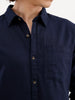 Classic Regular Fit Shirt | Dark Blue