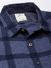 Checked Casual Spread Collar Shirt