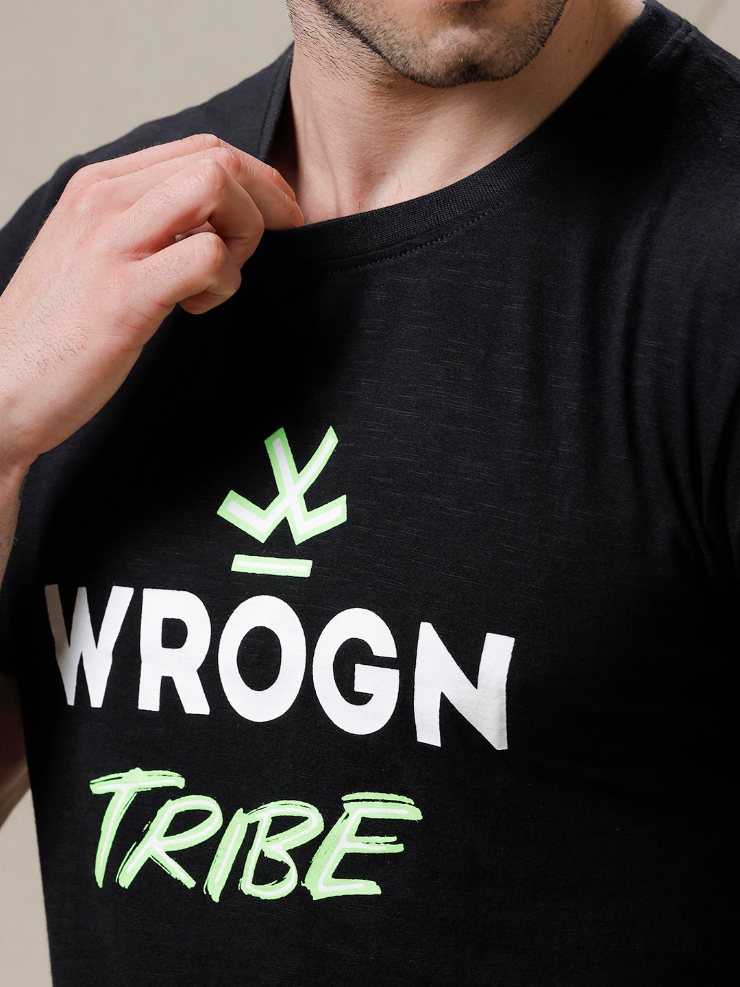 Wrogn Tribe Printed T-Shirt