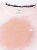 Dyed Abstract Peach T-Shirt