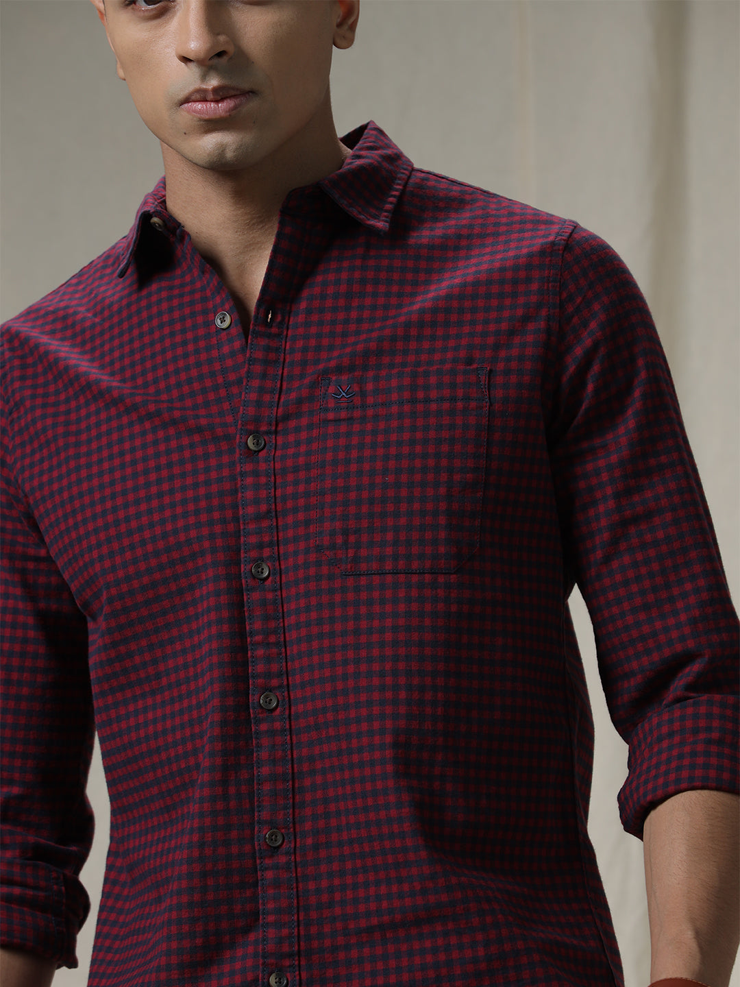 Casual Blend Checked Shirt