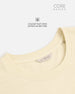 Core Basics Regular Fit T-Shirt | Essential | Yellow