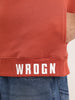 Slim Fit Placement Printed Sweatshirt | Red