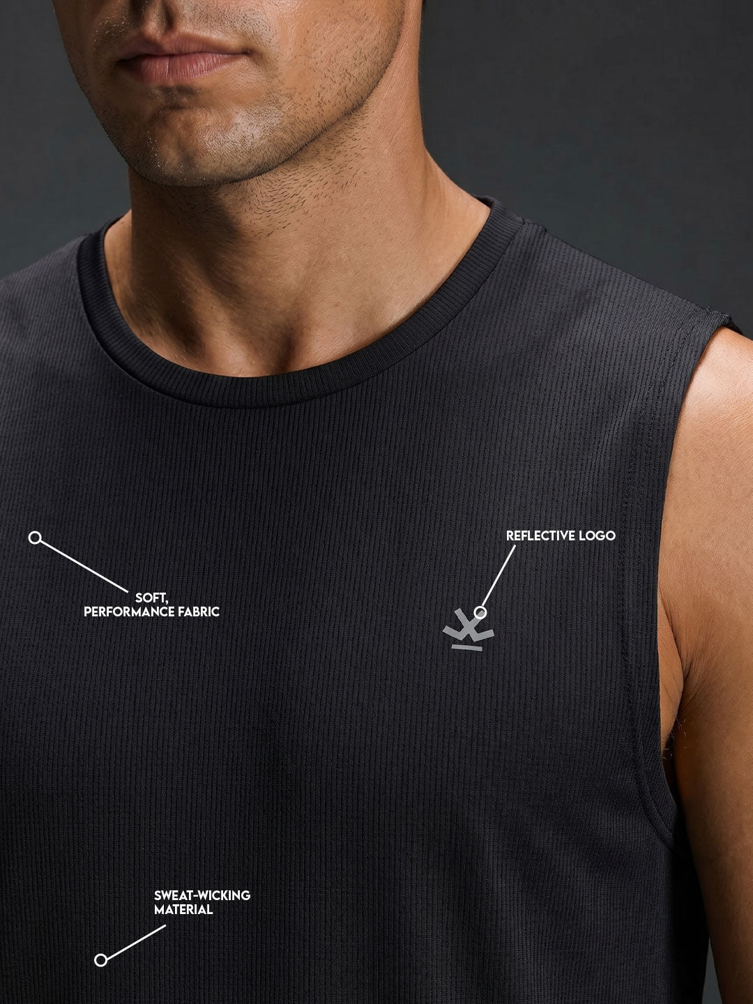 Performance Vest | Active |  Black
