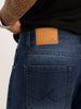Loose Fit Faded Denim Jeans | Blue