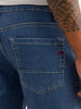 Slim Fit Solid Denim Jeans | Blue