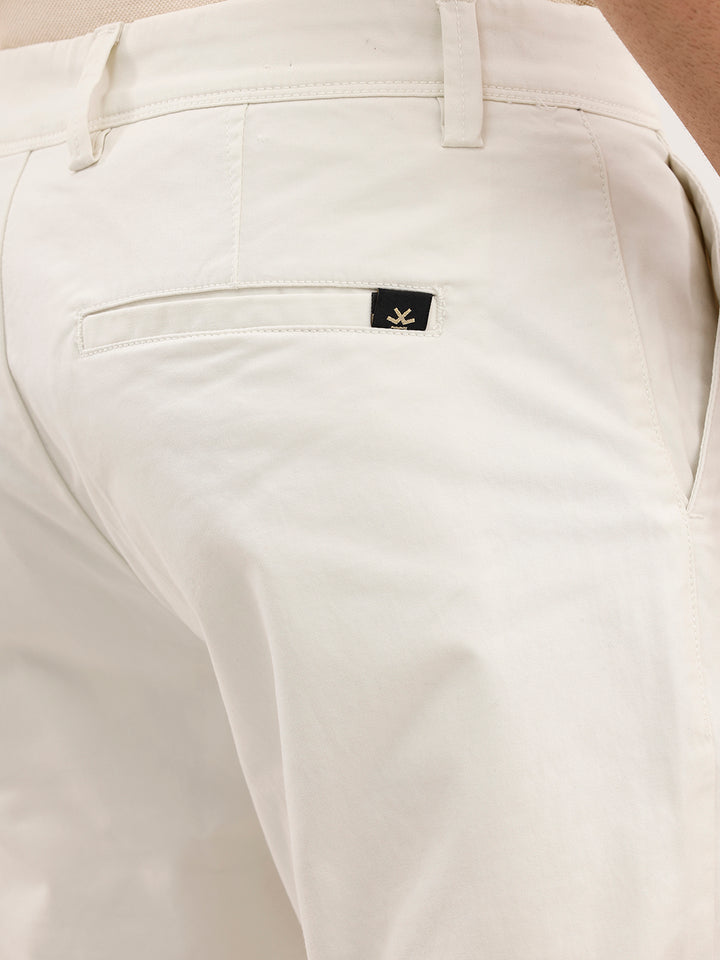 Straight Fit Trouser | Off White