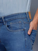 Men's Casual Slim Fit Jeans   |  Blue
