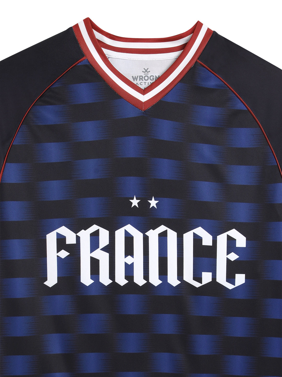 Wrogn Football Club Jersey x France | Navy Blue