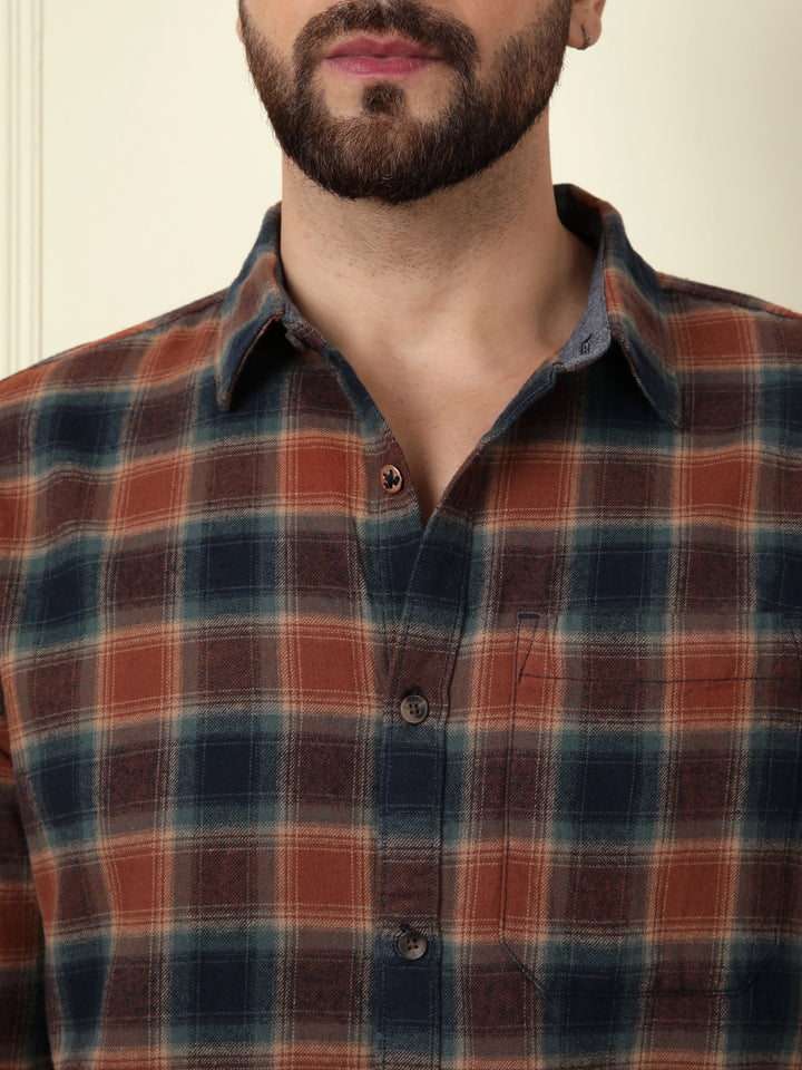 Rustic Checks Woven Shirt