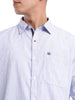 Premium Blue Full Sleeve Striped Shirt