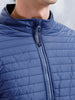 Men's Casual Regualr Fit Puffer Jacket  | Navy Blue