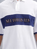 Casual Men Sporty Look Oversized Fit Tee With Print | White