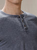 Washed Classic Henley T-Shirt