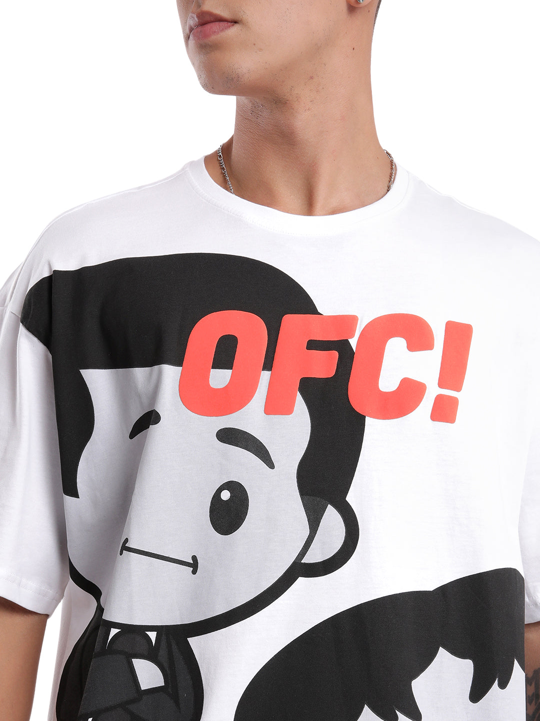 The Office - White OFC Printed T-Shirt