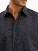 Slim Fit Full Sleeve AOP Shirt | Dark Blue | WSH01FSSL7097W