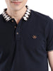 Abstract Collar Polo T-Shirt