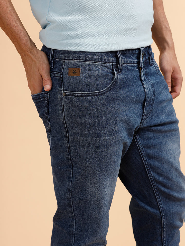 Casual Slim Fit Jeans | Blue