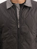 Comfort Fit Monochrome Puffer Jacket | Grey