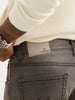 High Faded Slim Fit Denim Jeans | Black