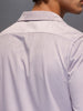 Men's Casual Slim Fit Solid Shirt  |  Purple