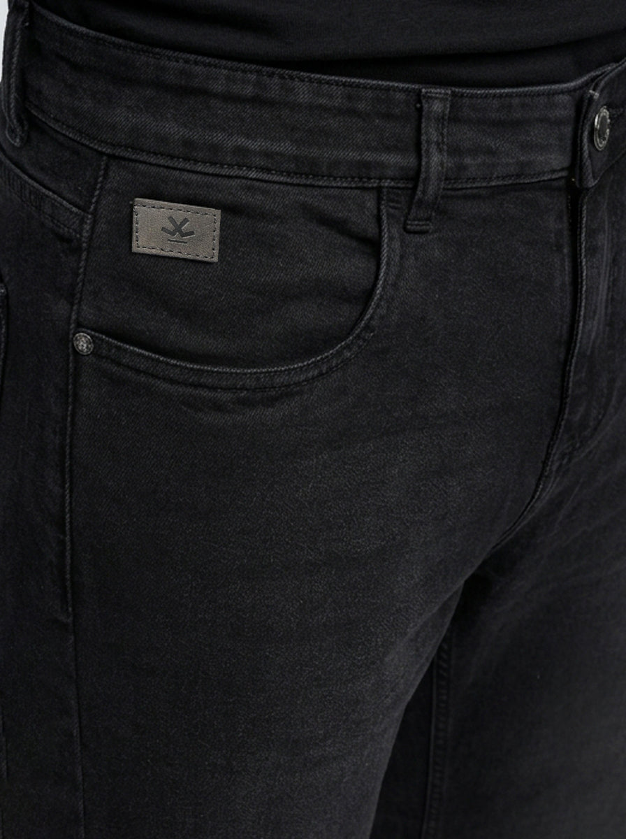 Classic Relaxed Fit Denim Jeans  | Black