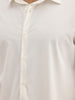 Solid Slim Fit Performance Stretch Shirt | White