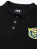 Indian Infantry By A47 Black Polo T-Shirt