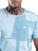 Light Blue Elite Printed T-Shirt