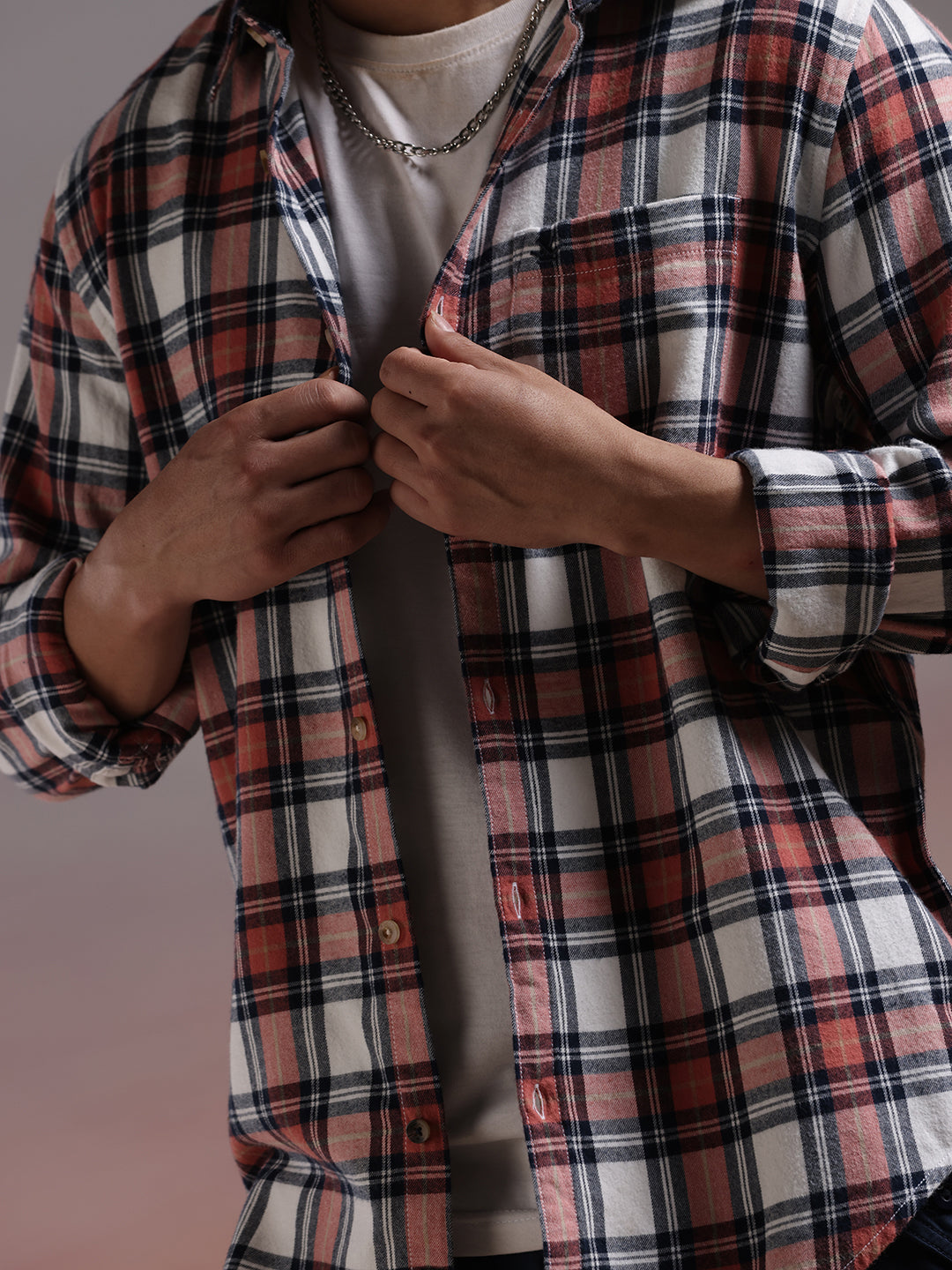 Grids And Checks Casual Shirt