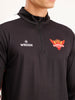 Wrogn x SRH Performance Quarter Zip T-Shirt | Black
