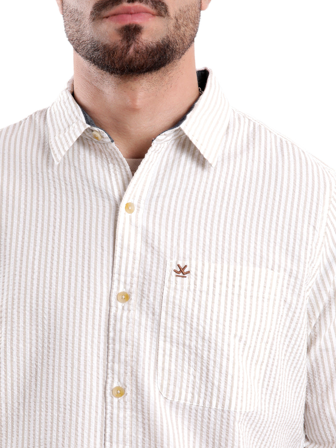 Urban Striped Comfort Fit Shirt