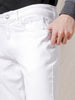 White And Cool Solid Jeans