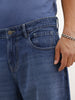 Faded Loose Fit Denim Jeans | Blue