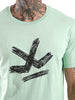 Light Green Flair Printed T-Shirt