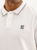 Solid Tipping Collar Polo T-Shirt | White | WSTS1473M