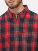 Classic Red & Blue Checked Shirt