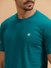 Solid Regular Fit T-Shirt | Dark Green