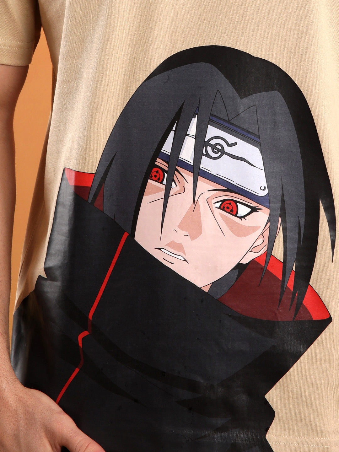 Itachi Uchiha Beige Naruto T-Shirt