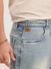 Loose Fit Denim Jeans | Light Blue