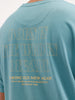 Oversized Back Printed T-Shirt | Green