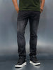 Men's Casual Slim Fit Jeans | Dark Grey