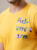 Adventure Print Yellow T-Shirt