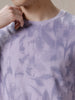 Artsy Purple AOP Printed T-Shirt