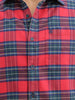 Comfort Fit Checkered Shirt | Red