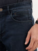Solid Straight Fit Denim Jeans | Dark Blue