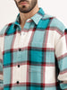 Oversized Fit Checkered Shirt | Green